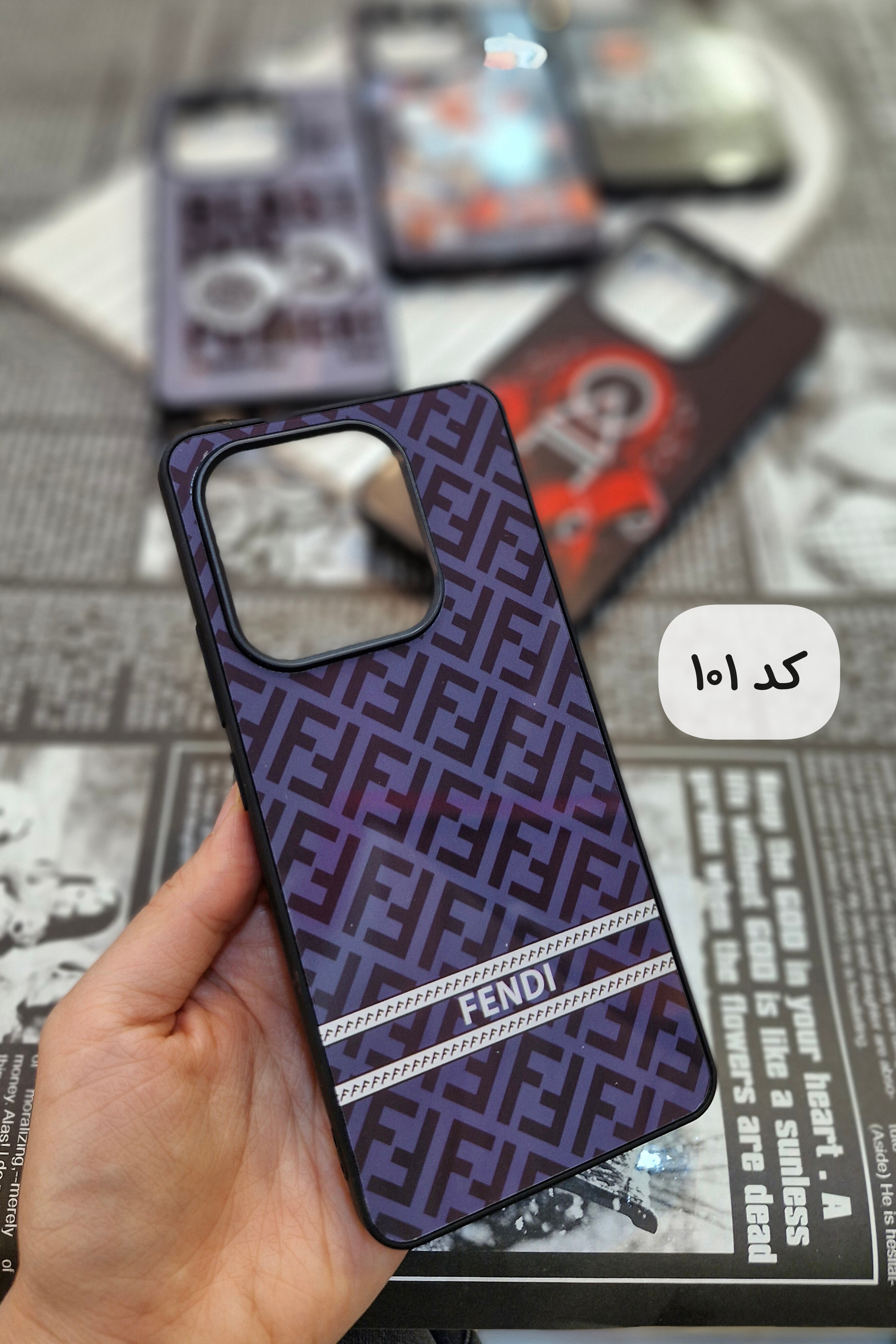 قاب موبایل طرحدار کارتونی