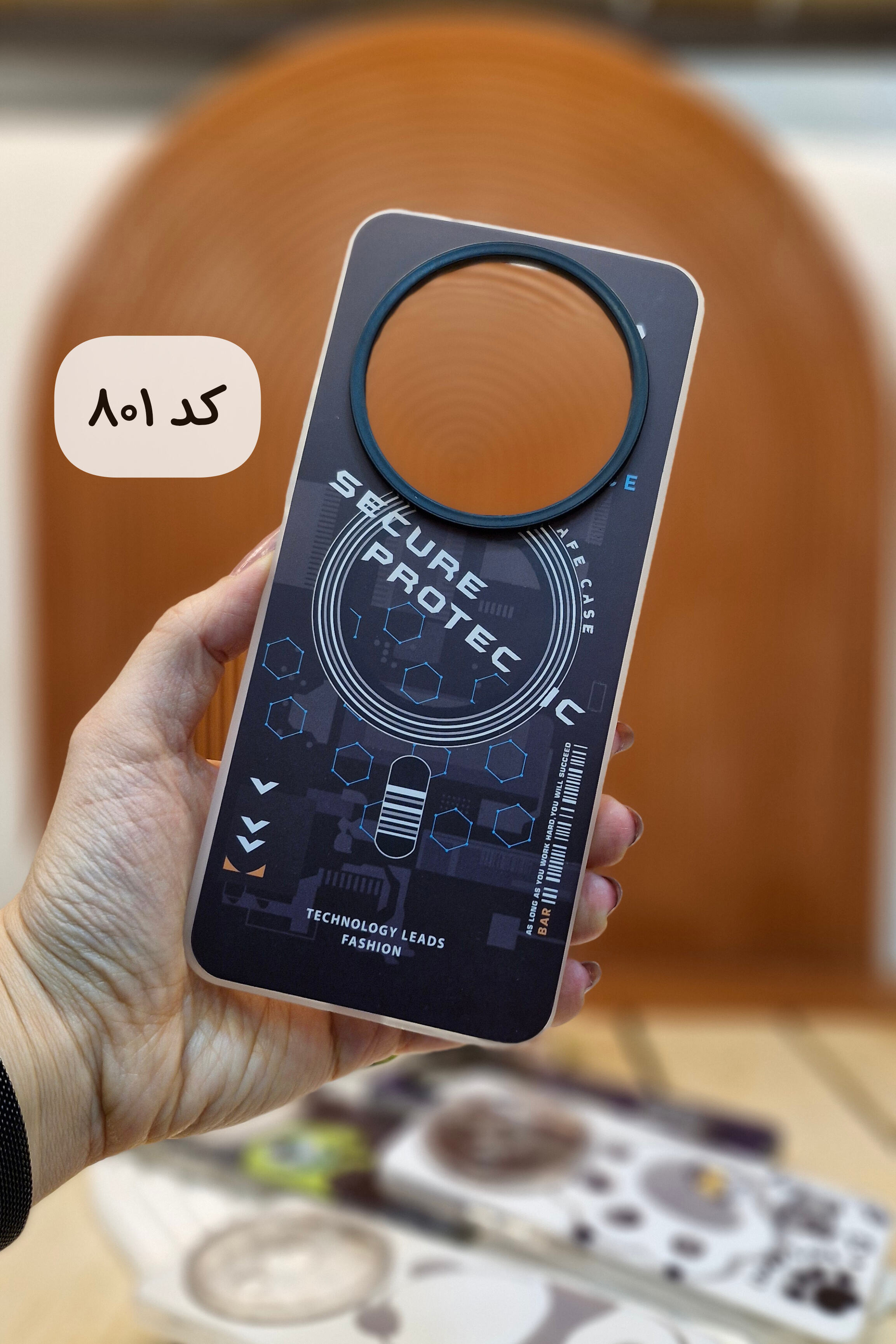 قاب موبایل عروسکی براق