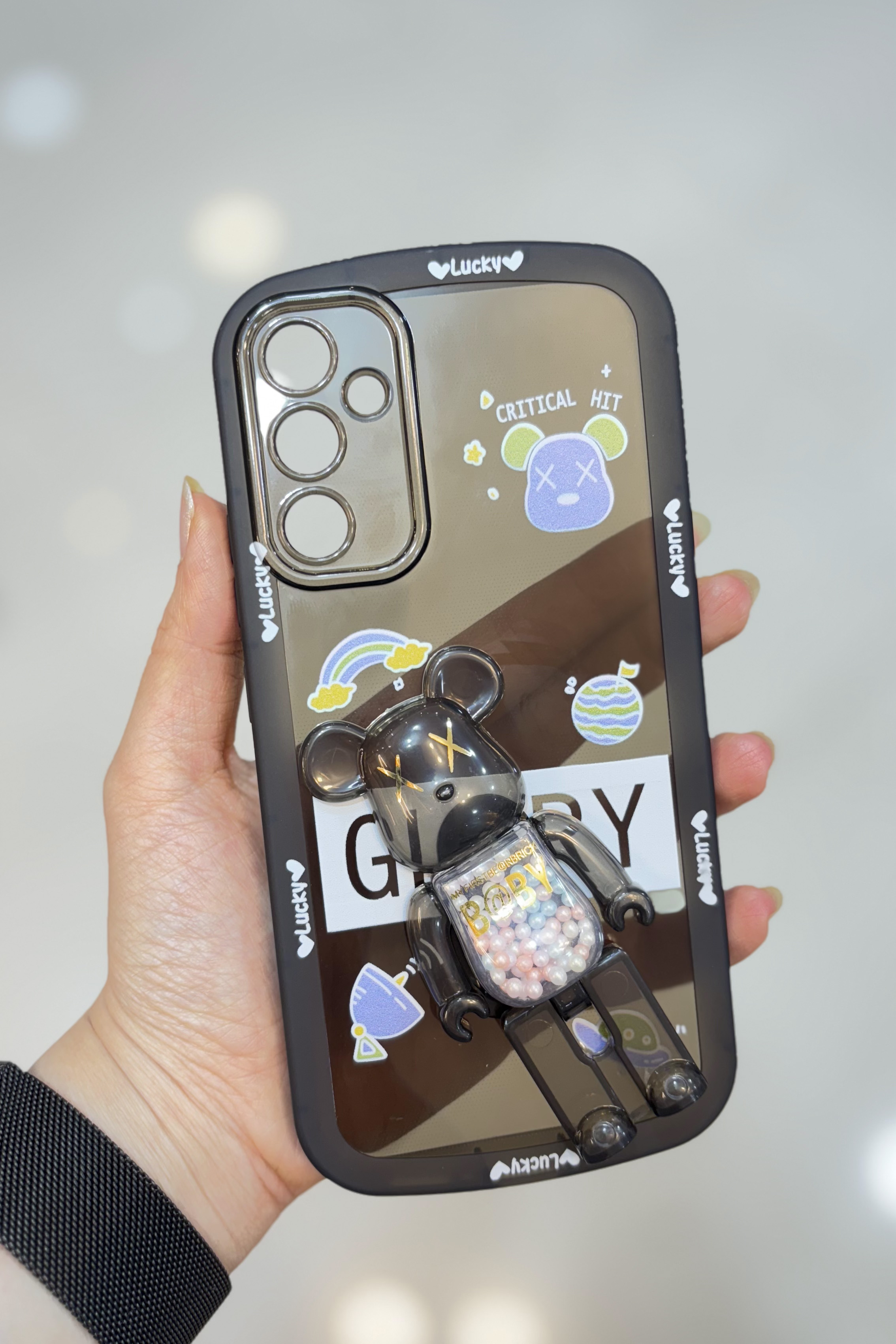 قاب موبایل طرح دار lucky