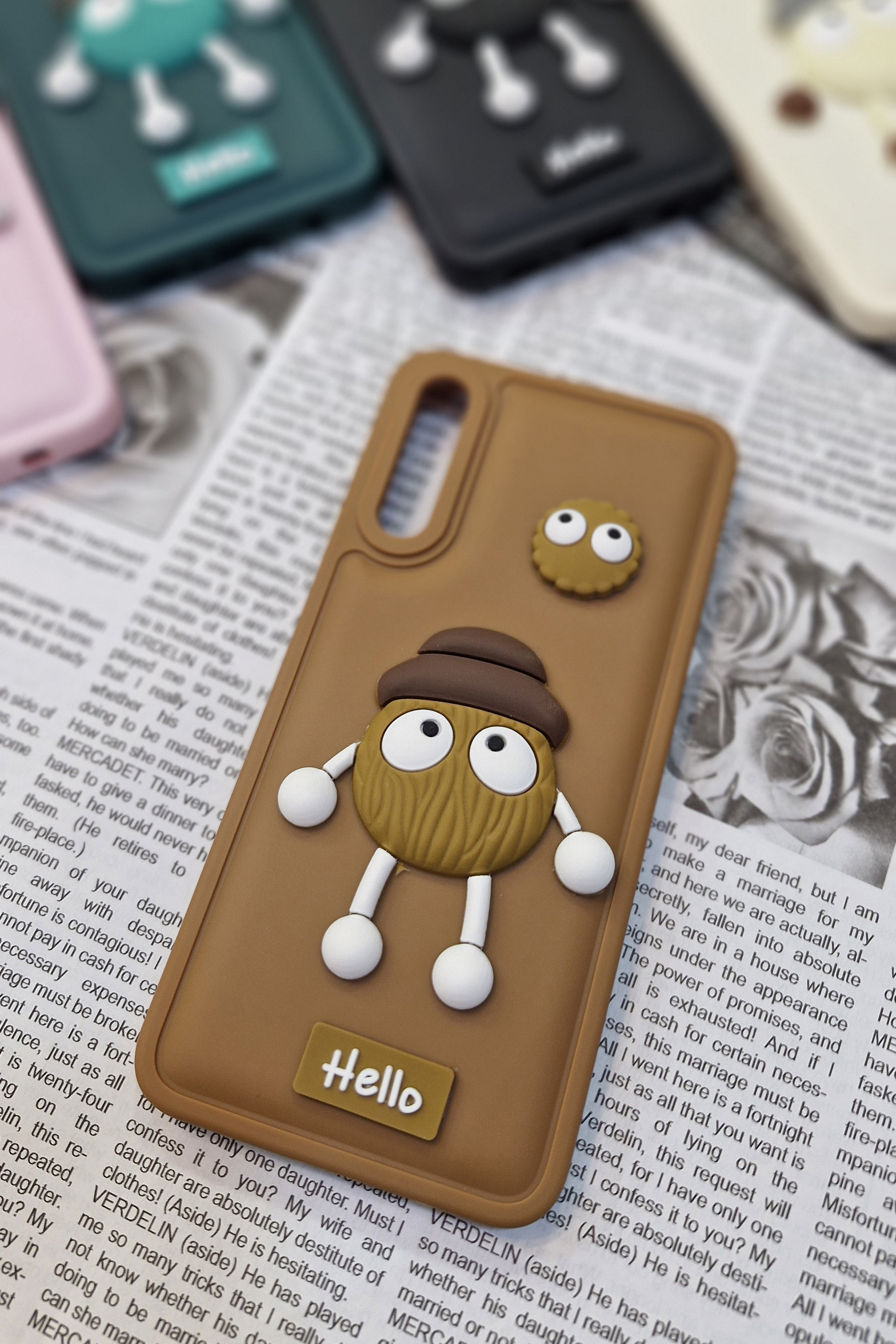 قاب موبایل عروسکی برجسته